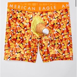 AEO 6" Candy Corn Costume Boxer Brief XS